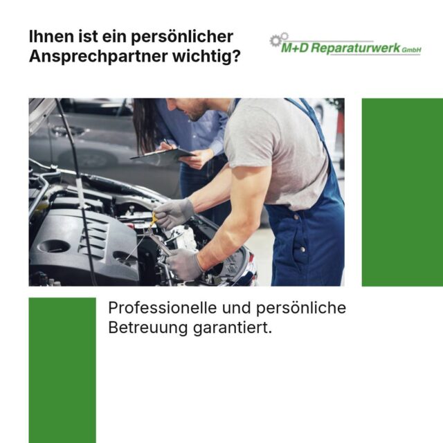 Sie fragen sich, warum wir als Meisterbetrieb die beste Wahl für Sie und Ihr Fahrzeug sind?

Die richtige Werkstattwahl entscheidet über Fahrzeuglebensdauer und Sicherheit. Bei uns erhalten Sie Qualitätsarbeit, die Ihre Herstellergarantie erhält!

Unsere Kunden schätzen unsere Transparenz und persönliche Betreuung seit über 12 Jahren in Bad Vilbel. 🛠️🚗

Besuchen Sie uns vor Ort oder auf unserer Website: https://das-reparaturwerk.de/

#Autowerkstatt #Qualitätsservice