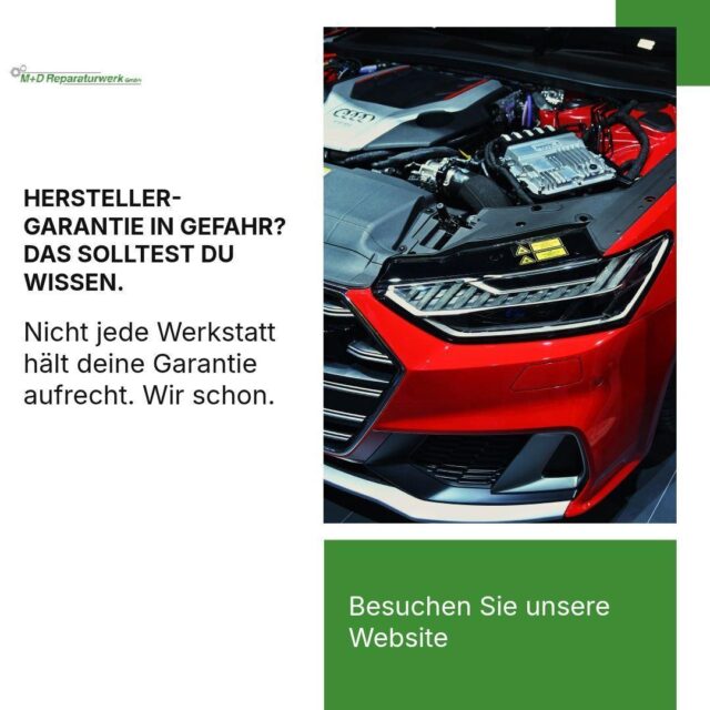 Garantie gefährdet? 😳

Viele wissen nicht: Wer nicht nach Herstellervorgaben wartet oder repariert, riskiert die Garantie. 

🔧 Nur bei zertifizierten Werkstätten wie uns bleibt sie erhalten.

Fragen? Wir helfen gern!

#KFZService #GarantieSichern #AutoReparatur