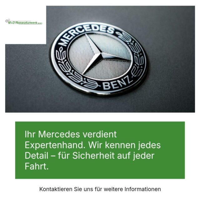 Vertrauen Sie Ihren Mercedes nur den Besten. 🚗✨

Bei M + D Reparaturwerk GmbH wissen wir, was Ihr Auto braucht – weil wir uns auskennen. 

📞 +4961019891878
📧 info@das-reparaturwerk.de
🌐 https://das-reparaturwerk.de/

Wann war Ihr letzter Check-up?

#MercedesBenz #KFZService #AutoReparatur #Profis