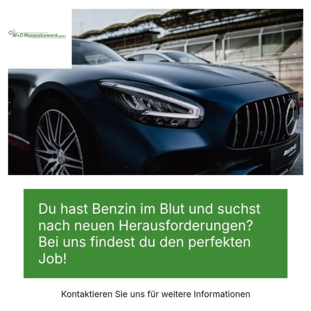 🔧 JETZT VERSTÄRKEN WIR UNSER TEAM: KFZ-Meister & Mechatroniker (m/w/d) gesucht!

Fließt Öl in deinen Adern? Dann bist du bei uns genau richtig. In unserem familiären Team in Bad Vilbel bieten wir dir einen verlässlichen Arbeitsplatz mit regelmäßigen Fortbildungen.

Bewirb dich jetzt und werde Teil unserer Erfolgsgeschichte.

📞 +4961019891878
✉️ info@das-reparaturwerk.de

#Stellenangebot #KFZMeister #Mechatroniker #BadVilbel