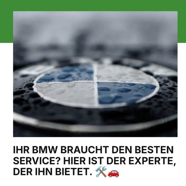 🔧 BMW-Enthusiasten aufgepasst! Ihre Freude am Fahren verdient erstklassigen Service.

Mit spezialisiertem Fachwissen und modernster Diagnosetechnik kümmern wir uns um jeden BMW, als wäre es unser eigener. Von der Inspektion bis zur komplexen Reparatur - Ihre Herstellergarantie bleibt selbstverständlich erhalten.

Ihr BMW hat nur das Beste verdient. Genau wie Sie.

📞 Termin vereinbaren: 06101-989 1878
#BMWService #BadVilbel #DasReparaturwerk