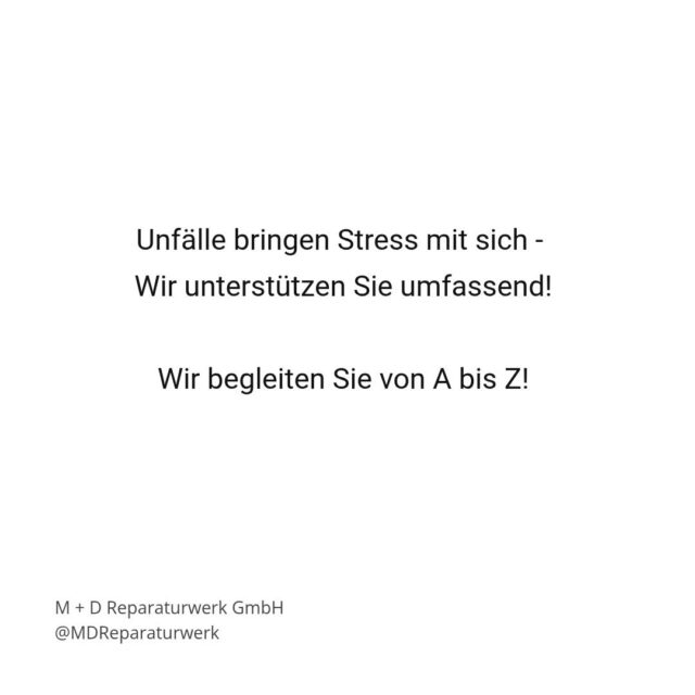 Unfallabwicklung mit Ihrer Versicherung - Ein unkomplizierter Prozess mit unserer Unterstützung.

Im Falle eines Unfalls stehen wir Ihnen mit unserer Expertise zur Seite. Unser erfahrenes Team bietet Ihnen:

- Erstellung fundierter Gutachten
- Professionelle Kommunikation mit Ihrer Versicherung
- Umfassende Unfallinstandsetzung

Wir gewährleisten einen transparenten Prozess und entlasten Sie von administrativen Aufgaben. Seit über 12 Jahren sind wir Ihr zuverlässiger Partner in Bad Vilbel.

Für weitere Informationen besuchen Sie bitte unsere Website: https://das-reparaturwerk.de/

#Unfallabwicklung #KfzService #BadVilbel