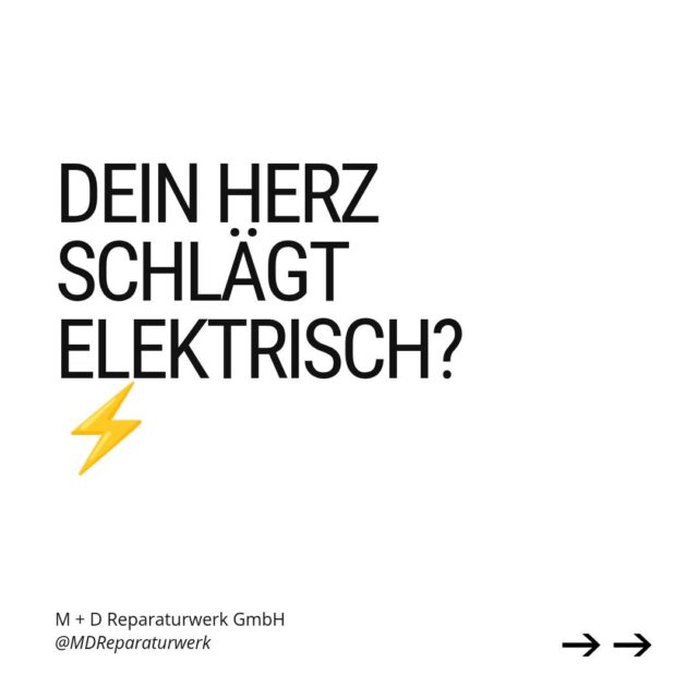 Dein Herz schlägt elektrisch? Dann bist Du bei uns genau richtig! ⚡

Wir suchen einen Mechatroniker (m/w/d) mit Leidenschaft für Technik, der unser Team in Bad Vilbel verstärkt. Als Teil unserer Werkstatt-Familie arbeitest Du mit modernster Technik an spannenden Projekten.

Bewirb Dich jetzt unter info@das-reparaturwerk.de und werde Teil unseres Teams!

#Jobsuche #Mechatroniker #BadVilbel #KfzWerkstatt