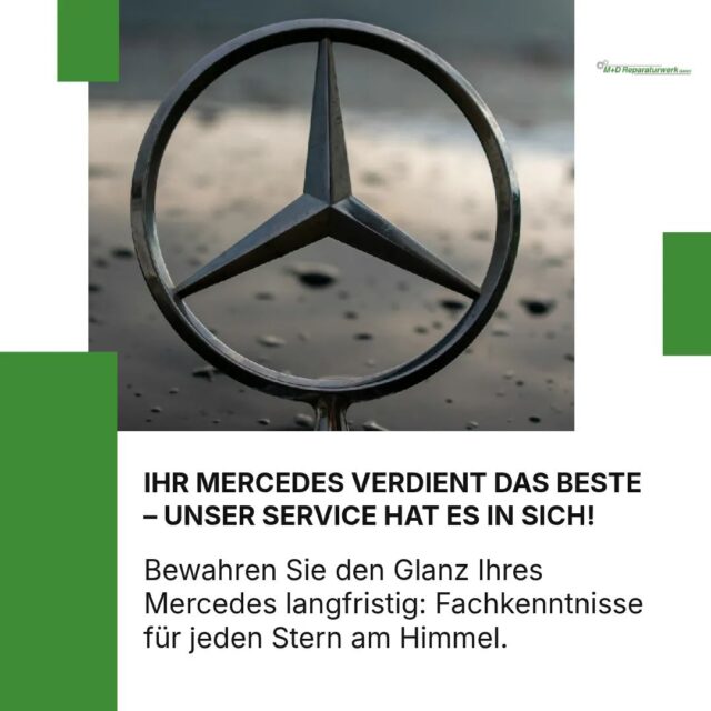 Spezialisten für Ihre Mercedes: Wir verstehen die einzigartigen Anforderungen Ihres Sterns – von der A-Klasse bis zum AMG. Modernste Diagnosetechnik trifft auf jahrelange Erfahrung, und Ihre Herstellergarantie bleibt erhalten.

Bei Fragen rund um Ihren Mercedes sind wir für Sie da: 06101 9891878

#MercedesBenzService #BadVilbel #Qualitätswerkstatt